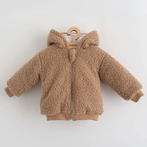 Kojenecká zimní mikinka s kapucí New Baby Teddy Winter