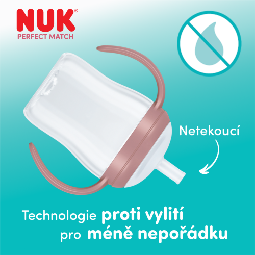 Lahvička na učení Perfect Match s brčkem 150 ml Nuk