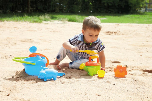 Sada na písek plast 10ks v síťce od 24 měsíců