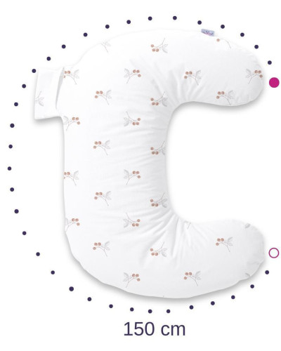 Polohovací polštář MiniRelax jersey 150 cm Babymatex