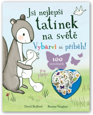 Jsi nejlepší tatínek na světě - vybarvi si příběh!