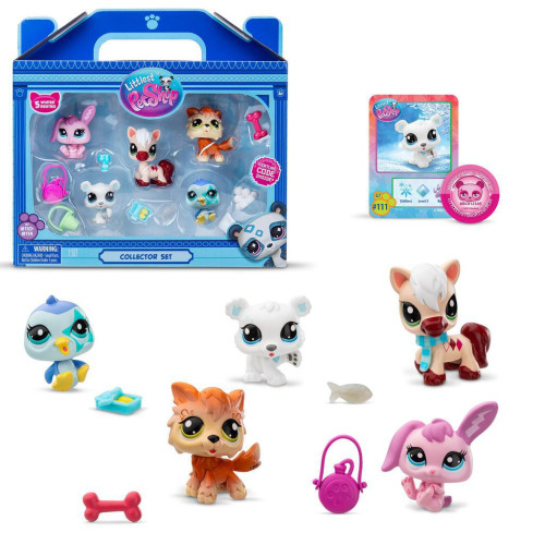 Littlest Pet Shop herní sada zimní