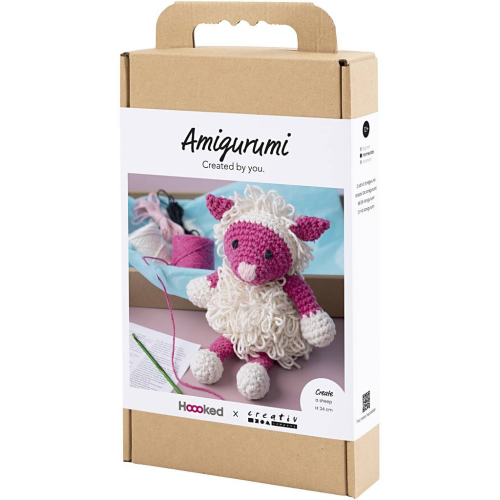 Sada na háčkování ovečka Amigurumi