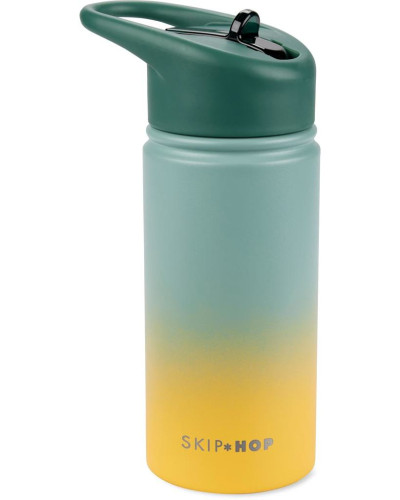 Láhev s brčkem nerezová Wander 450 ml Skip Hop