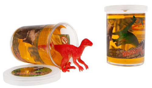 Sliz 7,5 cm s dinosaurem
