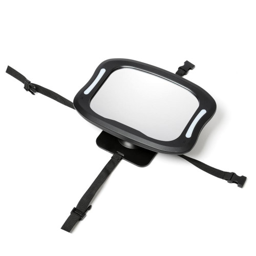 Zrcátko s LED osvětlením Zopa Black