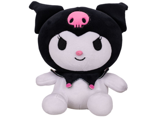 Kuromi plyšová 22 cm spandex sedící My Melody & Kuromi