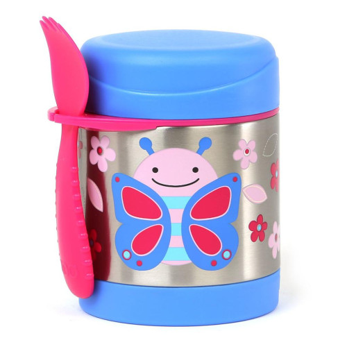 Termoska na jídlo se lžičkou/vidličkou Zoo 3 r+ 325 ml Skip Hop