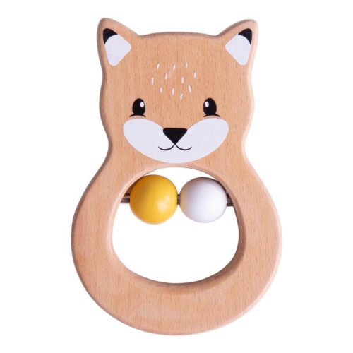 Baby Dřevěné chrastítko Bigjigs