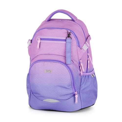 Školní batoh OXY Ombre Blue - Pink