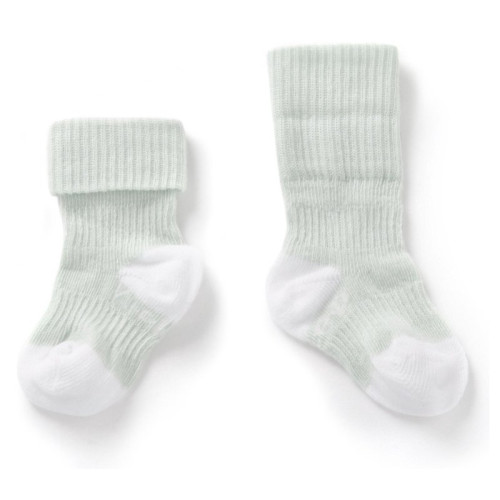 Dětské ponožky Stay-on-Socks Mint Stripes vel. 6-12 m 2 páry