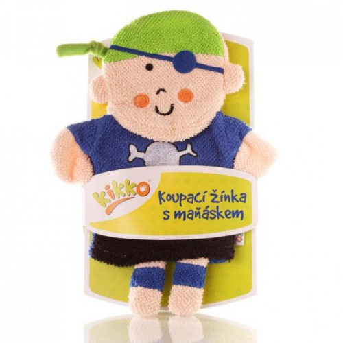 Koupací maňásci (100 % bavlna) Kikko