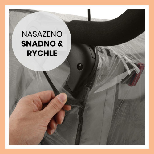 Pláštěnka na cyklovozík Bike N Walk Duo Hauck