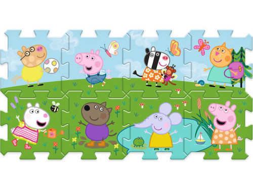 Pěnové puzzle Prasátko Peppa/Peppa Pig 32 x 32 x 1 cm 8 ks