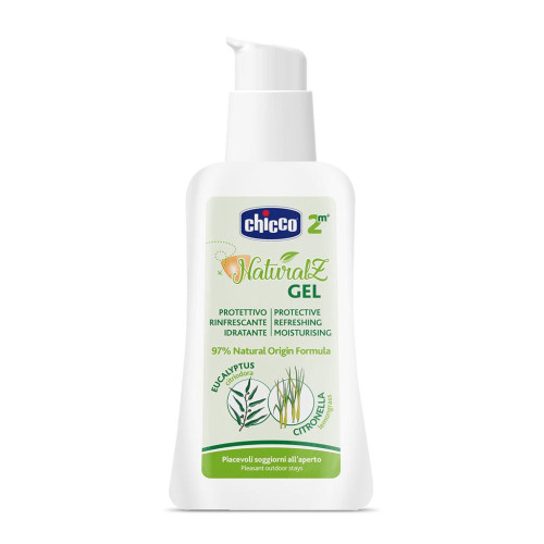 Gel proti komárům ochranný a osvěžující 97% přírodních složek 60 ml, 2 m+ Chicco