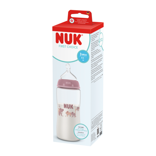 First Choice láhev s kontrolou teploty 300 ml Nuk
