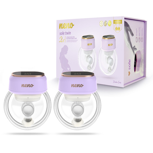 Odsávačka mateřského mléka duo elektrická Sole Twin Neno