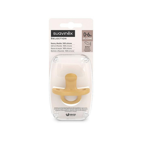 Šidítko anatomické silikon 0-6 m SX PRO Colour Essence Suavinex