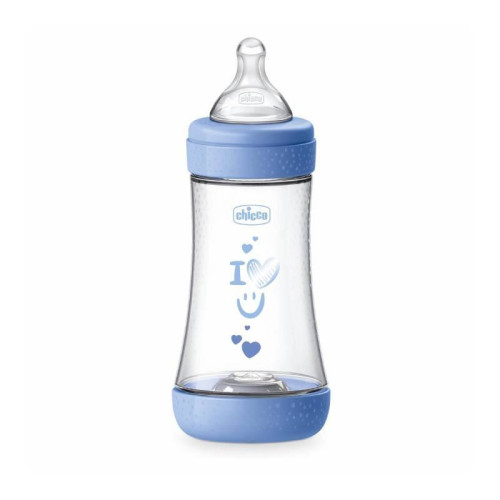Lahev kojenecká Perfect5 silikon 240 ml Chicco