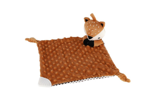 Usínáček babyted kousátko, chrastítko plyš 25x25 cm 0 m+
