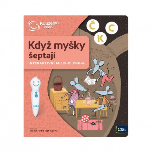 Kouzelné čtení - Kniha Když myšky šeptají