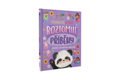 Knížka Roztomilé příběhy 19,5 x 23 x 1,5 cm