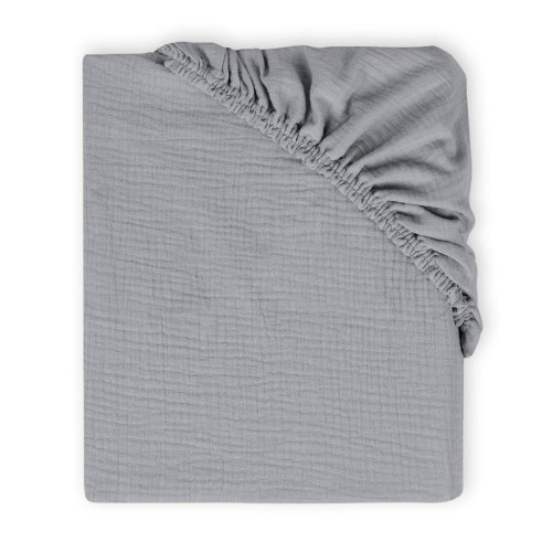 Mušelínové prostěradlo s gumou 60 x 120 cm BabyMatex