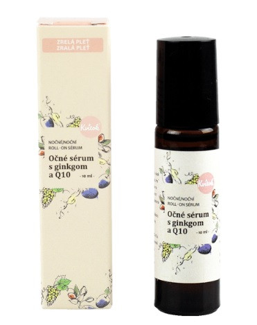 Roll-on oční sérum s ginkgem 10 ml Kvitok