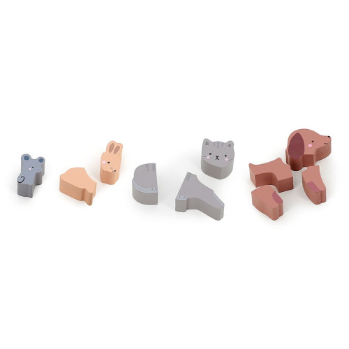Vkládací puzzle Učím se počítat zvířátka Sarah Betz Vilac