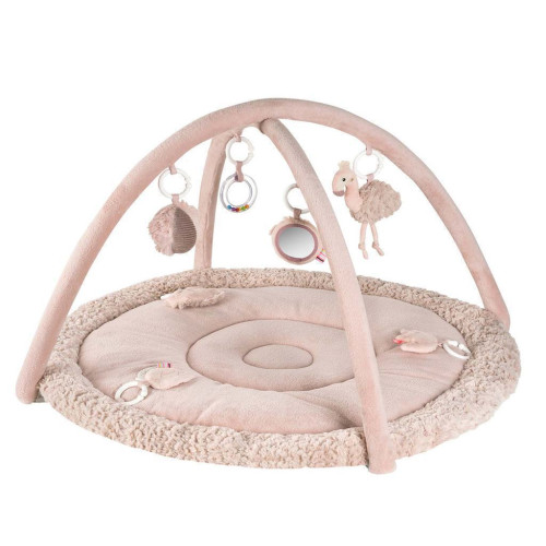 3D aktivity deka Baby Fehn Plameňák, Pink