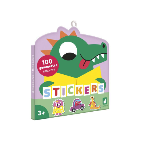 Samolepky Dinosauři 100 ks Janod