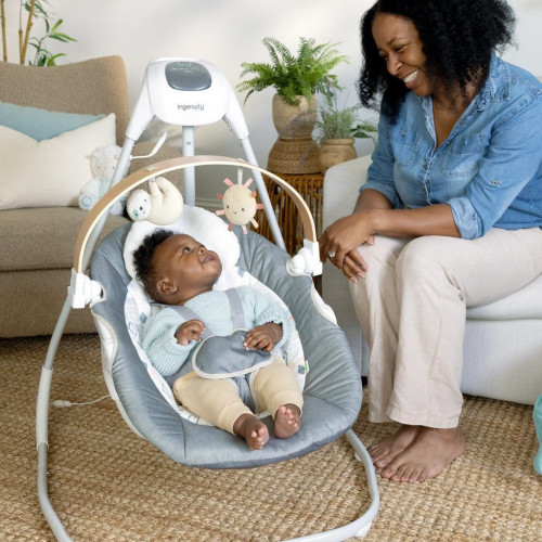 Houpačka pohupující hudební Parker™ 0 m+, do 9 kg Ingenuity