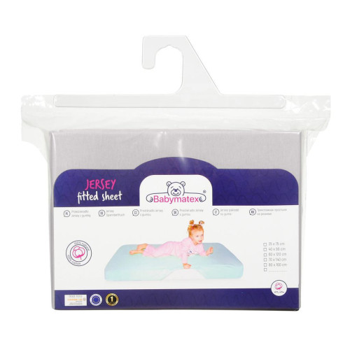 Prostěradlo Jersey s gumou 60 x 120 cm BabyMatex