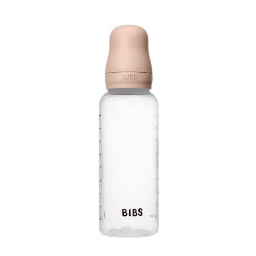 Antikoliková láhev s kaučukovým dudlíkem 270 ml Bibs