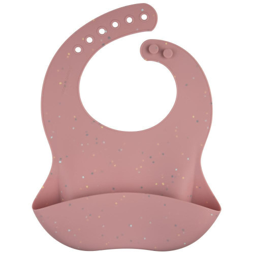 Silikonový bryndák s kapsou Dots Canpol babies