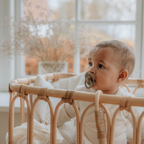 Dudlíky kaučuk 2 ks 0-6 měsíců Boheme Bibs