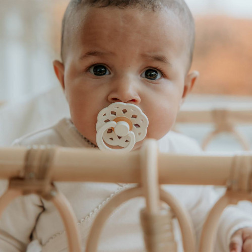 Dudlík Boheme z přírodního kaučuku 1 ks 6 m+ Bibs Ivory 2. JAKOST