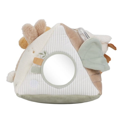 Polštářek trojhranný s aktivitami Newborn Naturals Little Dutch