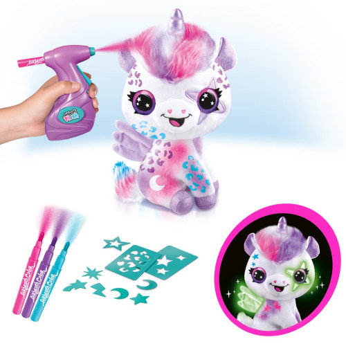 Airbrush studio – Kouzelný jednorožec svítící ve tmě