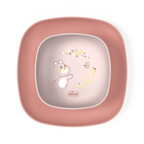 Set jídelní - miska a talíř 12 m+ Chicco