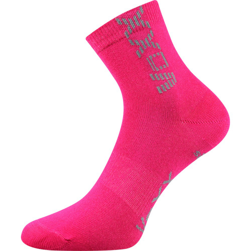 Ponožky dětské Adventurik se stříbrem Magenta (3 páry)
