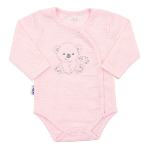 Kojenecká soupravička do porodnice New Baby Sweet Bear růžová