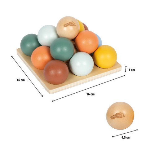 Montessori třídicí hra s míčky Small foot
