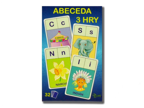 Abeceda/Hledej/Písmena 3v1 32 ks