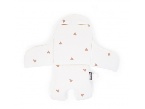 Sedací podložka do židličky Evolu Jersey Hearts