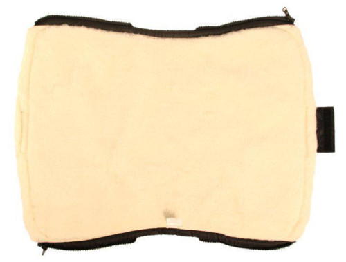 Merino rukávník na kočárek z ovčí/velbloudí vlny na zip 30 x 50 cm