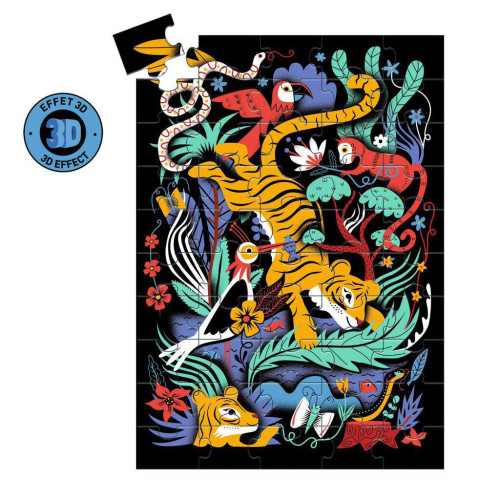 3D puzzle Tygr Djeco