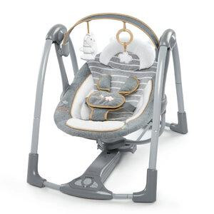 Houpačka konvertibilní cestovní s melodií Bella Teddy™ 0 m+ do 9 kg Ingenuity