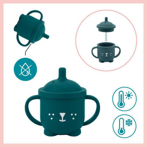 Silikonová jídelní sada LEARN´ISY Kit