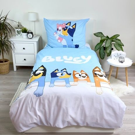 Povlečení Bluey 140 x 200, 70 x 90 cm Jerry Fabrics